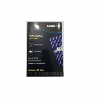 FILM CARBONICO CARBEST 22x33 AZUL (x 50)